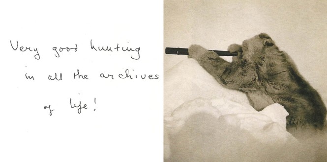 Left: Found Text in Samuel Butler Exhibition Catalogue 'Travelling the Way of All Flesh', Right: Robert Edwin Peary at the North pole by an unknown photographer.